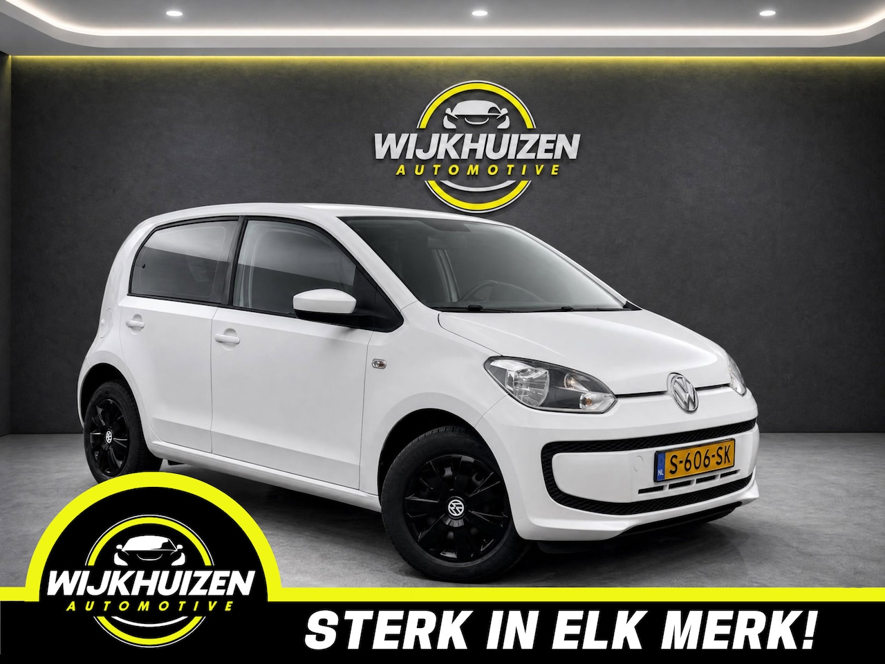 Volkswagen Up! - 1.0 move up! Black Edition met Airco !!! Nette staat !!! Nap !!! - AutoWereld.nl