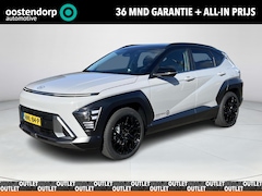 Hyundai Kona - 1.6 GDI HEV Premium | 19" Glossy Black velgenset | Stoelverwarming & ventilatie | 360° cam