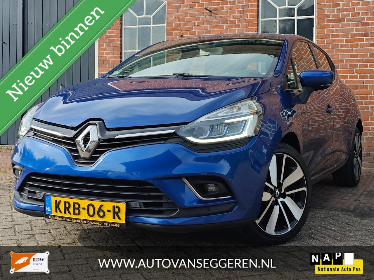 Renault Clio - 0.9 TCe - Garantie / Cruise / Clima / Navi - AutoWereld.nl