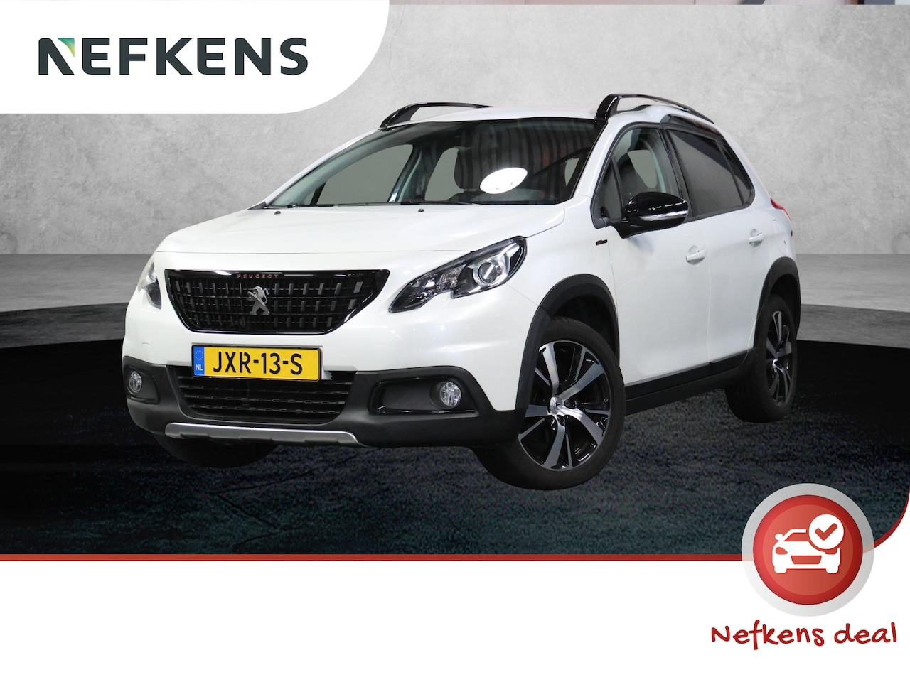 Peugeot 2008 - 110PK GT-Line | 1ste Eigenaar | LAGE KM | Camera | LEER/Stof | Climate | Navigatie | 17"LM - AutoWereld.nl