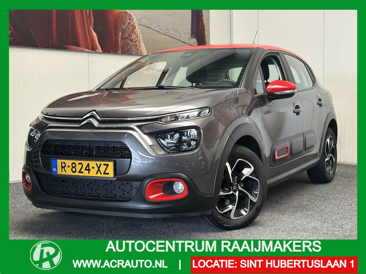 Citroën C3 - 1.2 PURE TECH SHINE SLECHTS 34714 KM CRUISE CONTROL CLIMATE CONTROL APPLE CARPLAY/ANDROID - AutoWereld.nl
