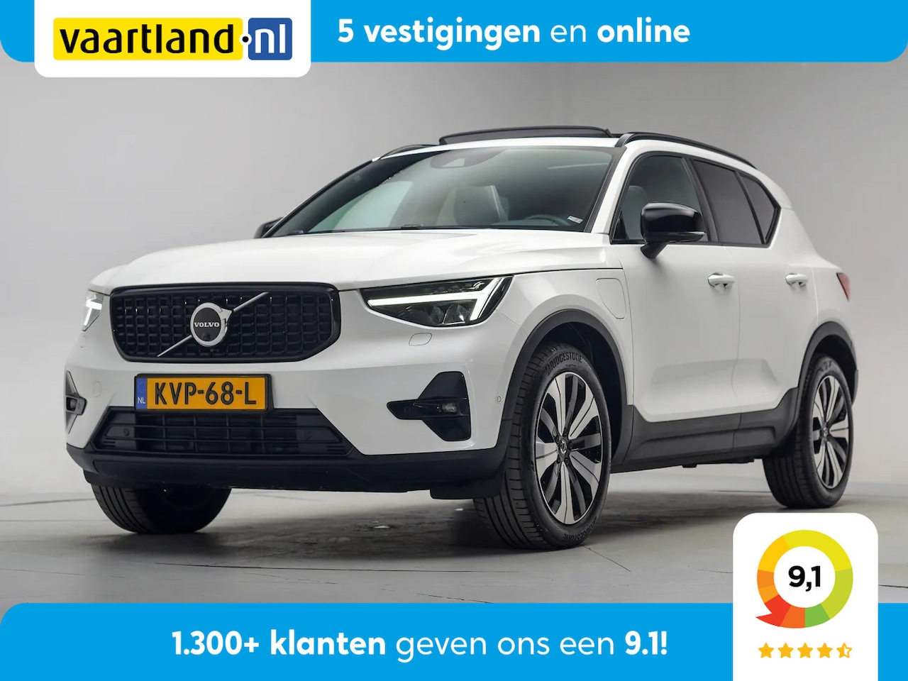 Volvo XC40 - T5 Recharge Ultimate Dark [ Panorama Harman/Kardon Camera Stoelverwarming ] - AutoWereld.nl