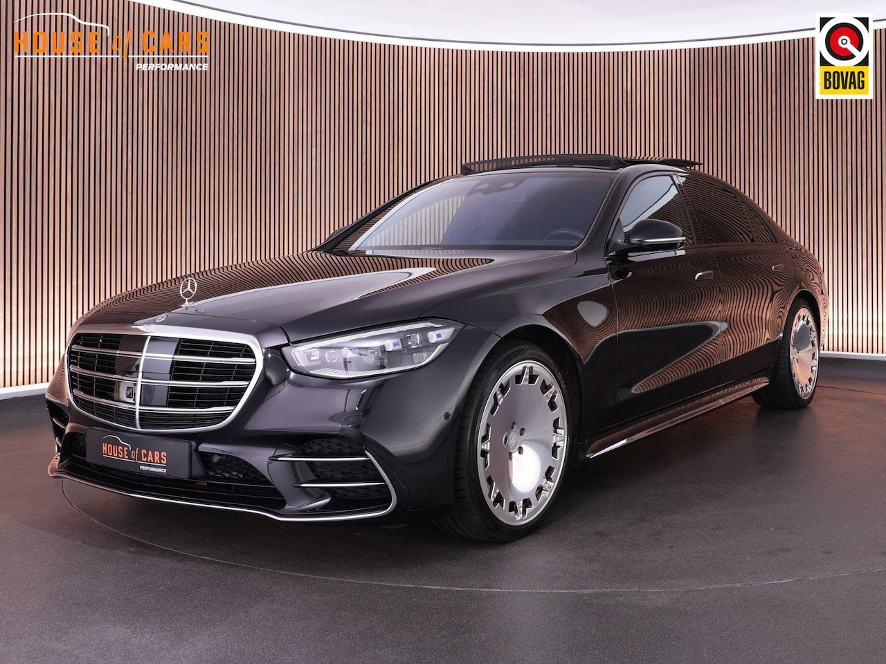 Mercedes-Benz S-klasse - 580 e 510pk 4MATIC Lang AMG Line |BTW|Burmester 4D|chauffeurs pakket|pano|massage|head-up| - AutoWereld.nl