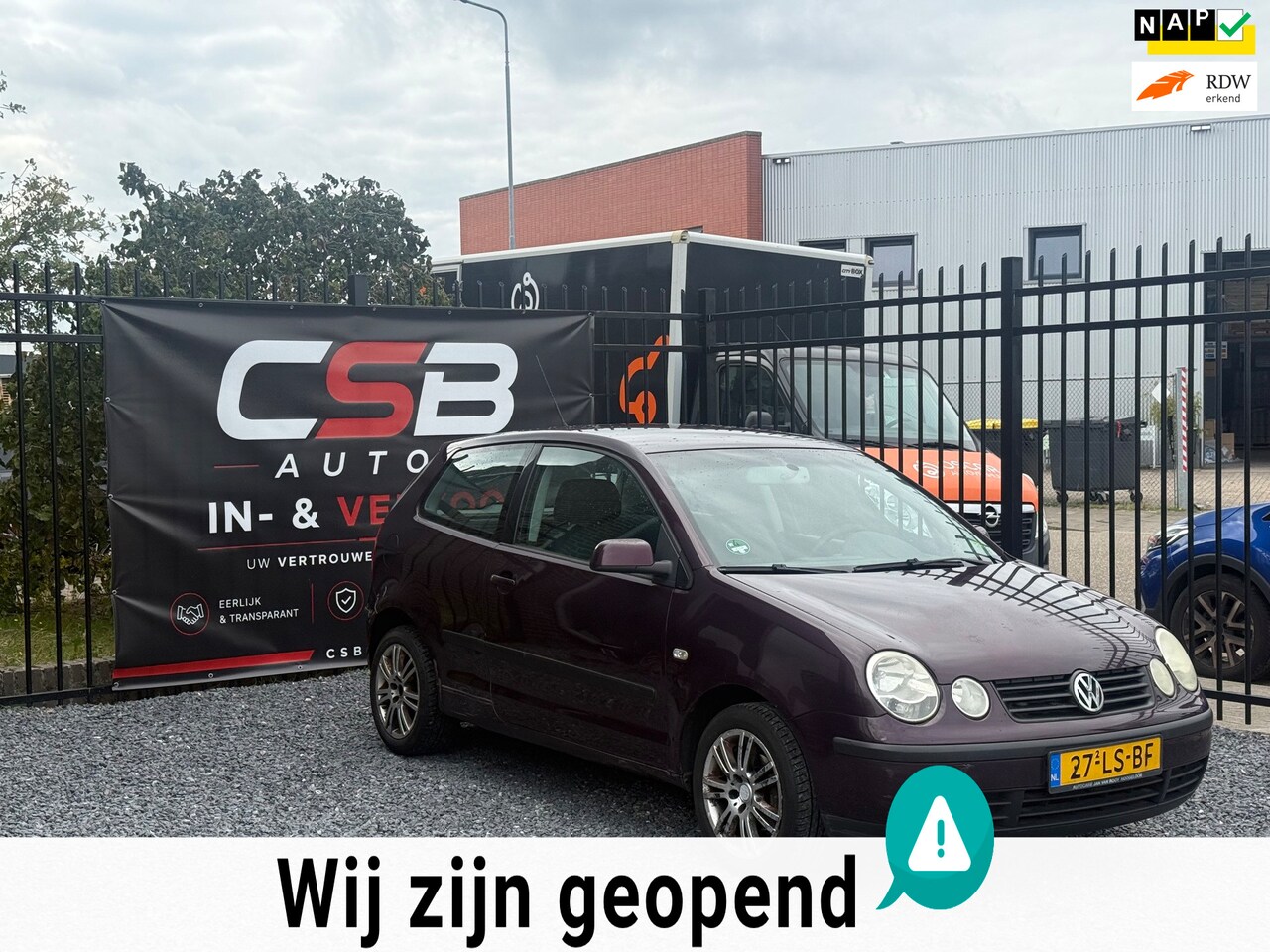 Volkswagen Polo - 1.4-16V Comfortline AUTOMAAT!IJSKOUDE AIRCO!APK!KOOPJE! - AutoWereld.nl