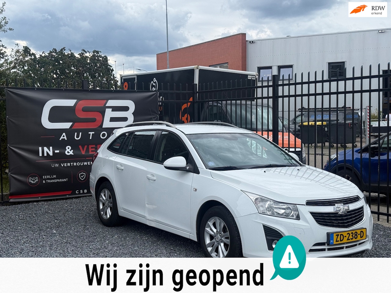 Chevrolet Cruze Station Wagon - 1.4T LTZ CLIMA!CAMERA!APK!KOOPJE! - AutoWereld.nl