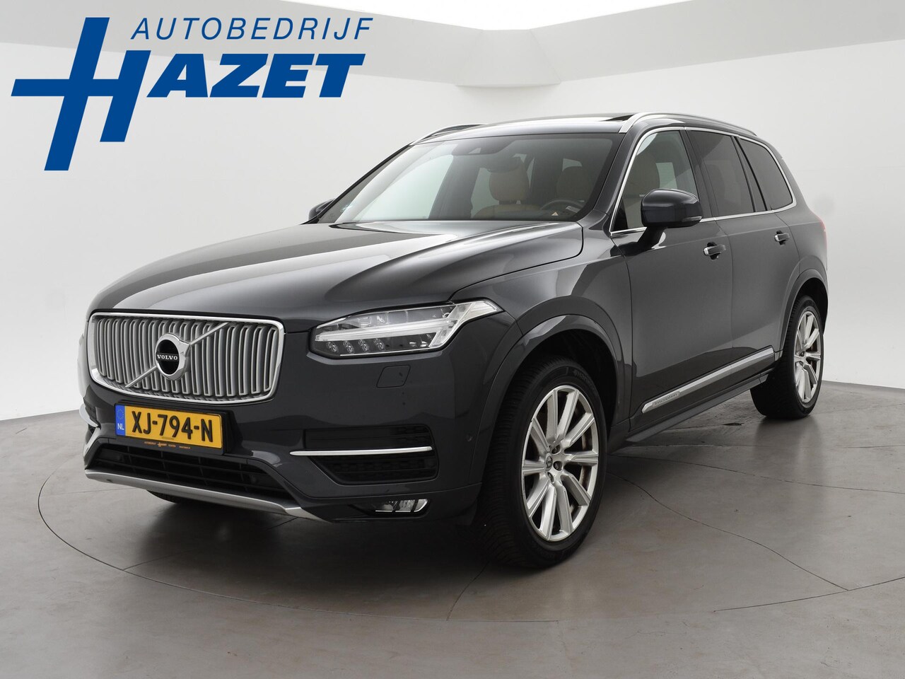 Volvo XC90 - 2.0 D5 224 PK AWD AUT. INSCRIPTION *81.553 KM!* + WEGKL. TREKHAAK | PANORAMA | STOELVENTIL - AutoWereld.nl