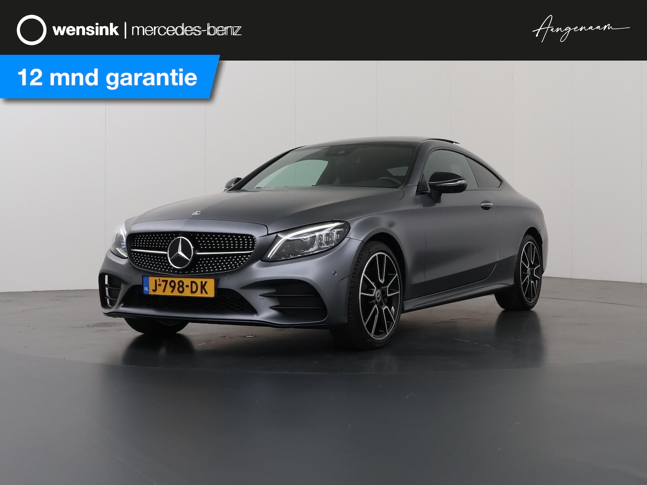 Mercedes-Benz C-klasse Coupé - 180 Premium Plus Pack | AMG | Night | Panoramadak | Burmester | Multibeam | Widescreen | K - AutoWereld.nl