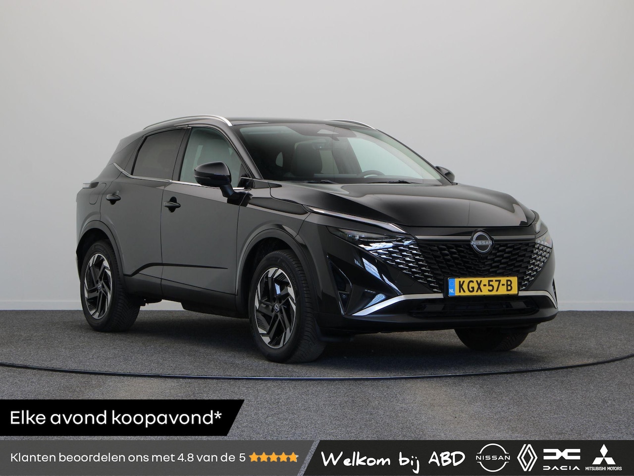 Nissan Qashqai - 158pk MHEV Xtronic N-Connecta | Panoramadak | Pilot Assist | Elektrische achterklep | Head - AutoWereld.nl