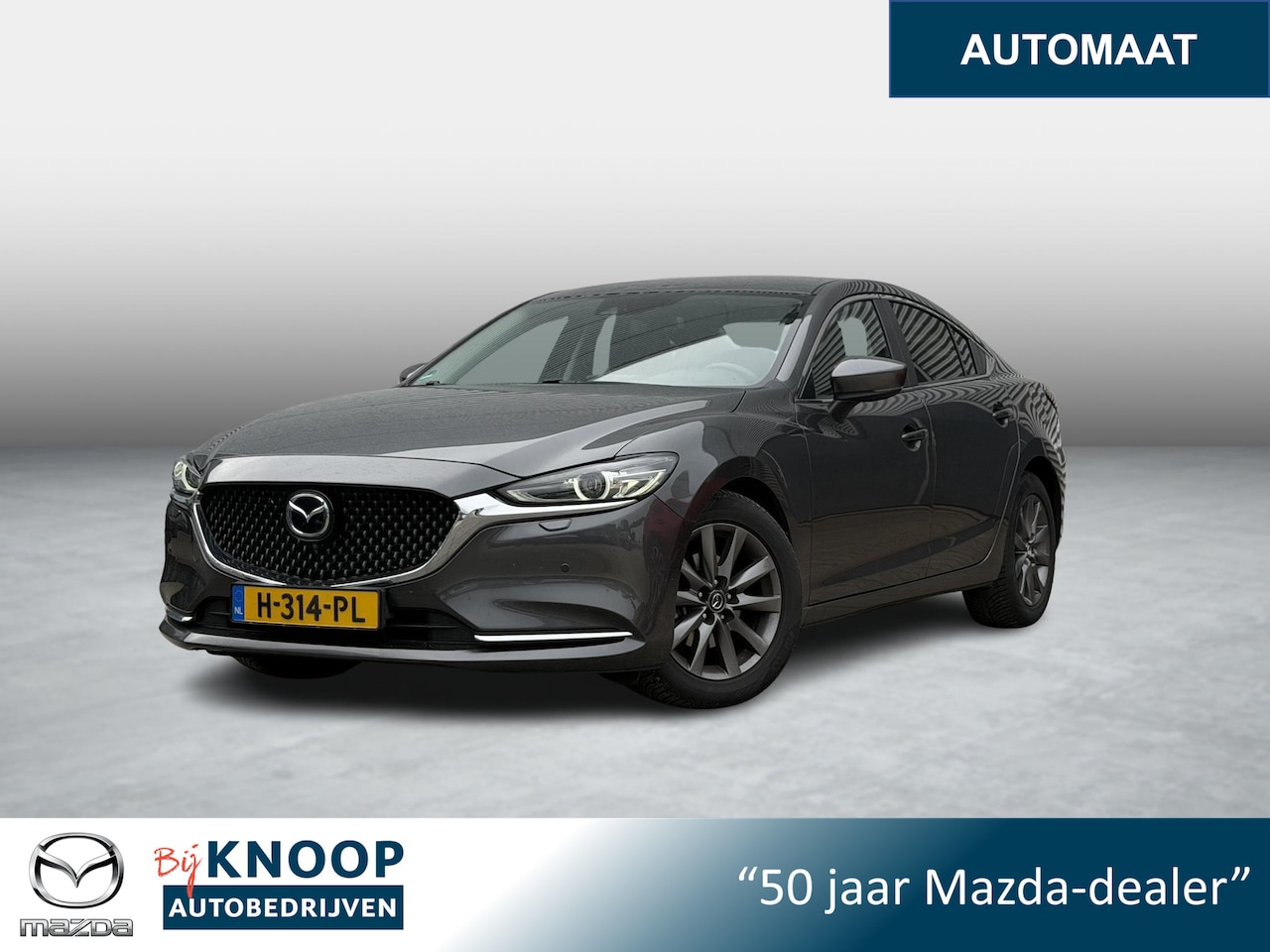 Mazda 6 - 2.0 SkyActiv-G 165 Comfort | Leder | 360 Camera | Trekhaak | Carplay | - AutoWereld.nl