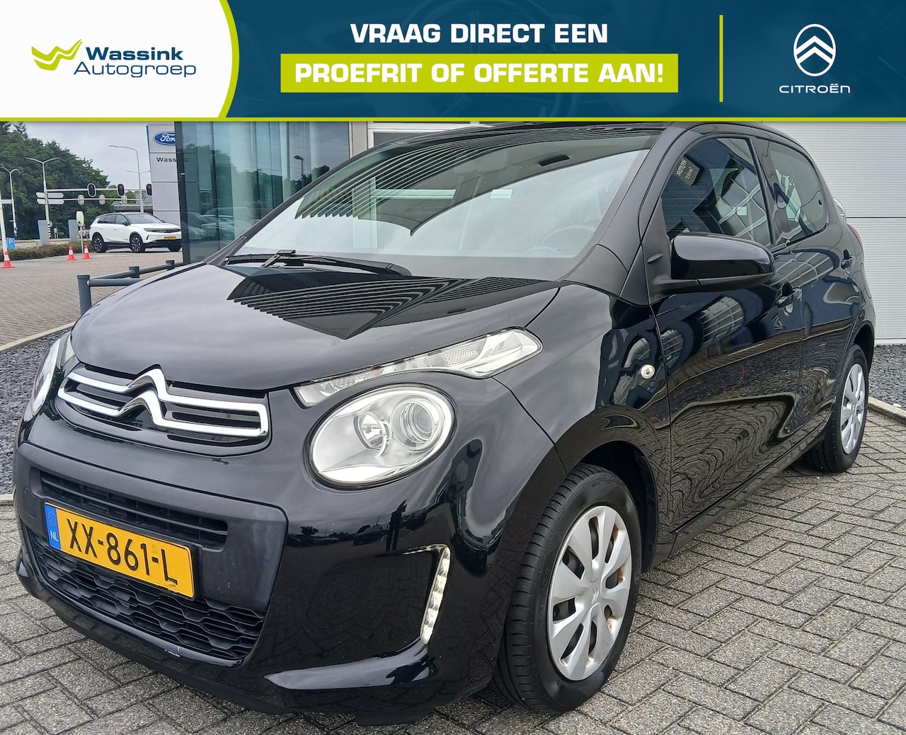 Citroën C1 - 1.0 VTi Feel | Airco | BT radio | Stuur bekrachtiging | - AutoWereld.nl