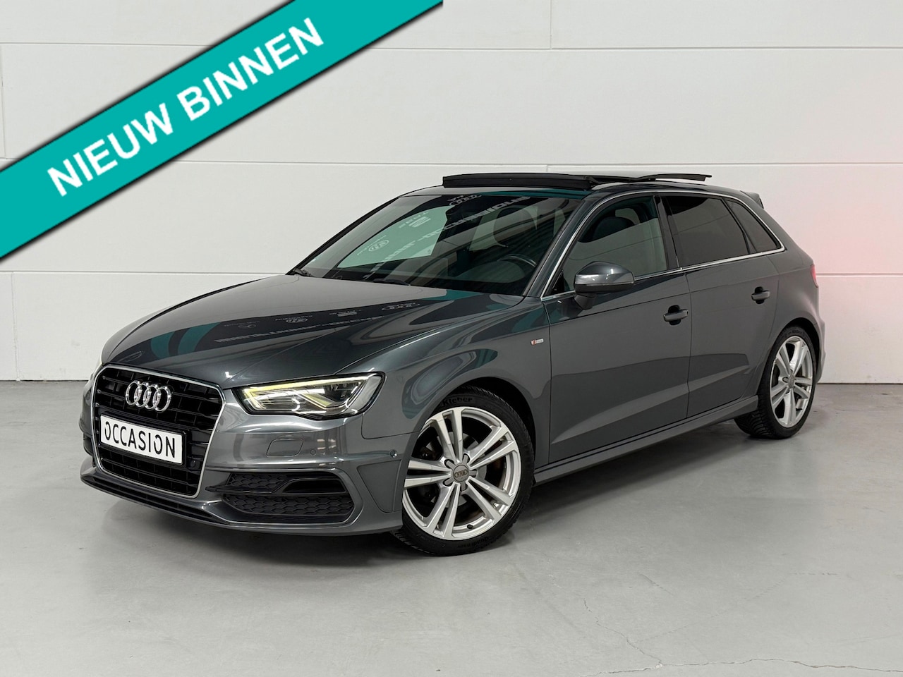 Audi A3 Sportback - 1.4 TFSI 3x S-Line Pano LED Keyless Cruise Pdc - AutoWereld.nl
