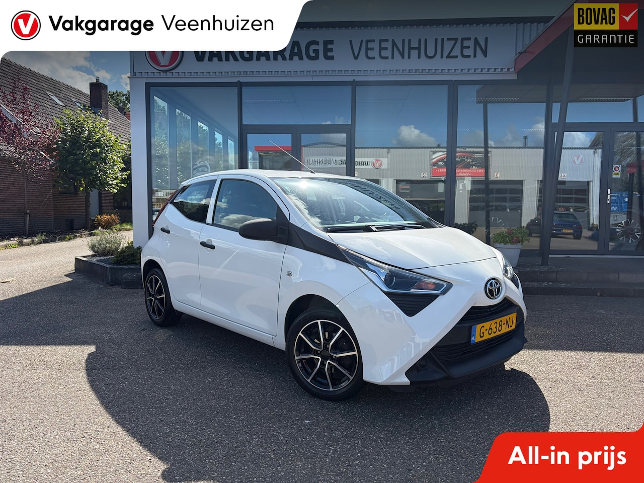 Toyota Aygo - 1.0 VVT-i x-fun|Rijklaar prijs|Lichtmetaal|Airco|Bluetooth| - AutoWereld.nl
