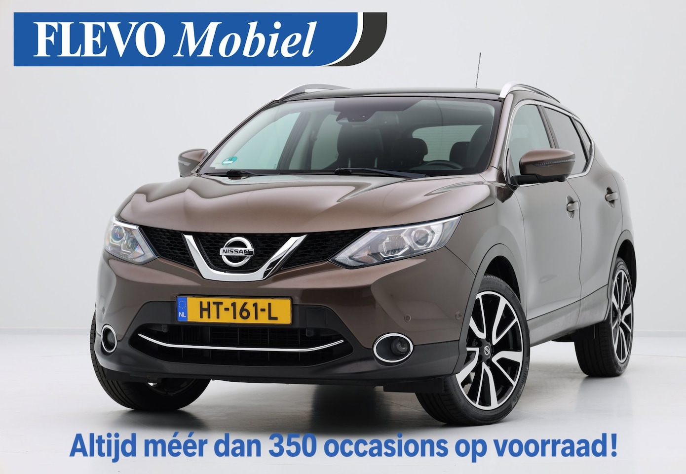 Nissan Qashqai - 1.6 163pk Tekna 1e eig. Navi|Pano|Leer|360 cam|LMV|PDC - AutoWereld.nl