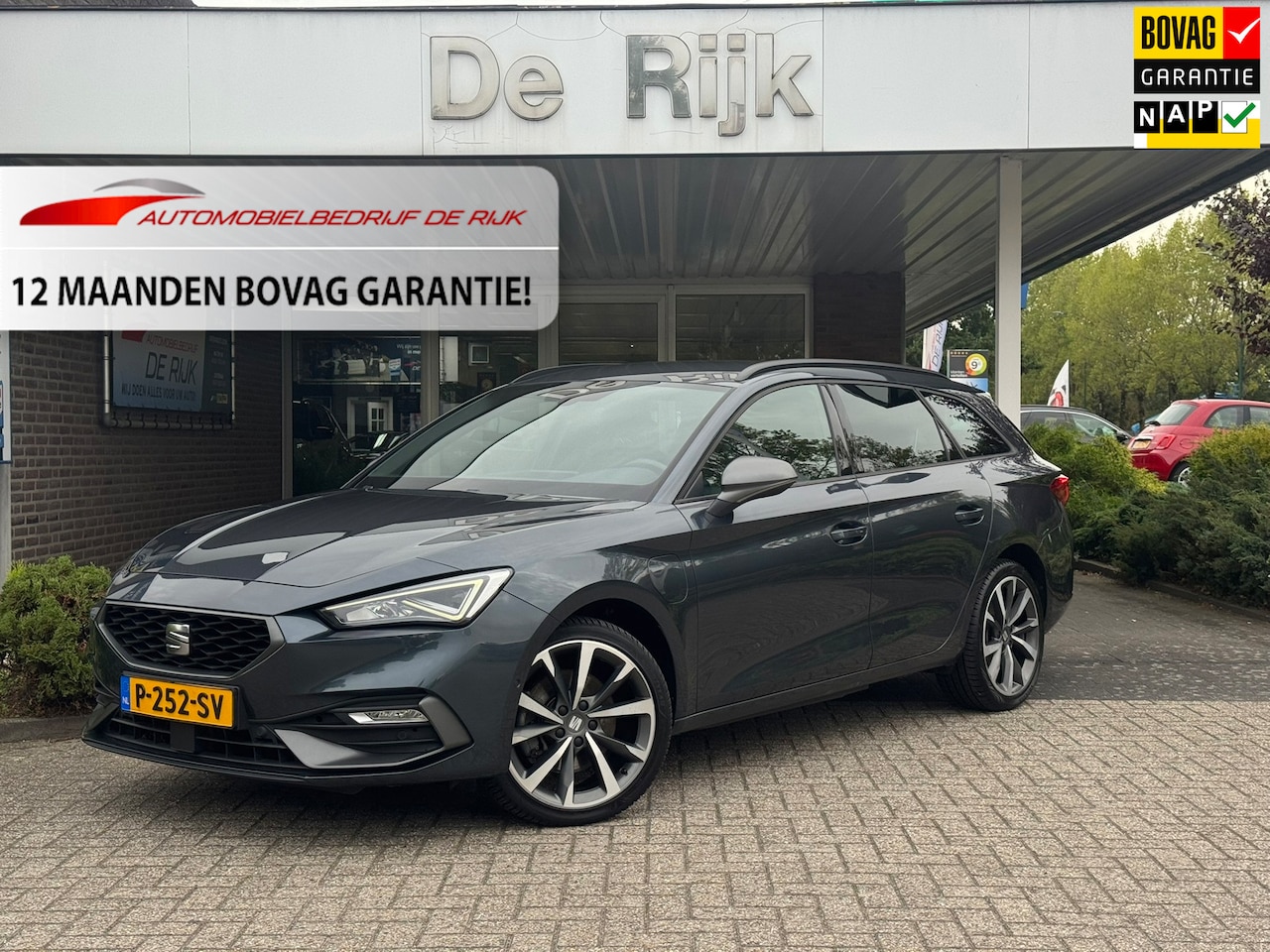 SEAT Leon Sportstourer - 1.4 TSI eHybrid PHEV FR Business Intense | ACC, Camera, Virt. Cockpit, Memory, Leder/Alcan - AutoWereld.nl
