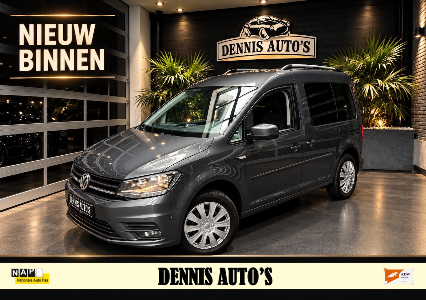 Volkswagen Caddy - 1.4 TSI Trendline 7persoons automaat! - AutoWereld.nl