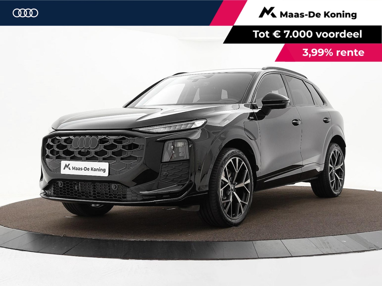 Audi Q3 - 1.5 200kW e-hybrid S edition 272 PK · MMI Experience pro · Tech plus · 20" LM Velgen - AutoWereld.nl