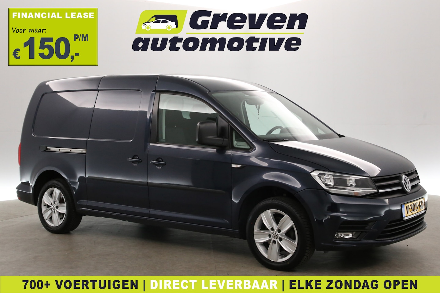 Volkswagen Caddy Maxi - 2.0 TDI L2 102PK | Automaat | Clima | Cruise | Carplay | Trekhaak | Parkeersens. - AutoWereld.nl