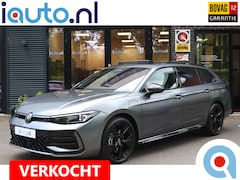 Volkswagen Passat Variant - 1.5 eHybrid 272PK R-Line Black Style Leder/Pano/IQ.Light/360/Headup/HK/Navi Max/ACC/19"/Tr