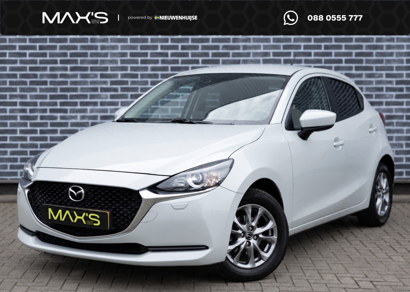 Mazda 2 - 1.5 Skyactiv-G Comfort | Airco | Cruise Control | Parkeersensoren | LED Koplampen | Lichtm - AutoWereld.nl
