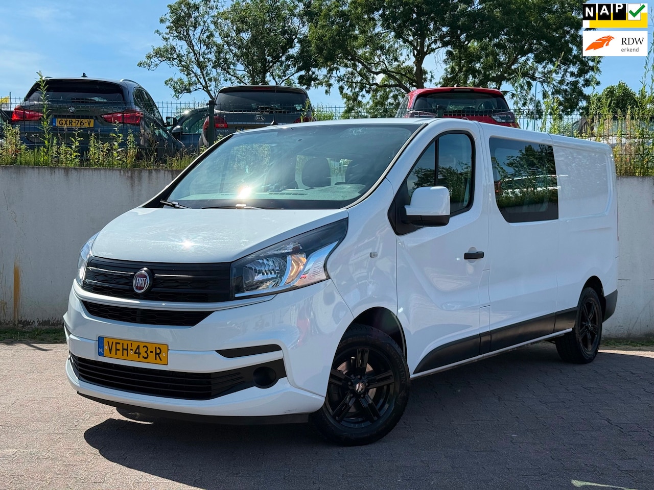 Fiat Talento - 2.0 MultiJet L2H1 Business Pro DC/1STE EIGENAAR/6 ZITS/NAVI/PDC/NETTE BUS/EURO 6/NAP/ - AutoWereld.nl