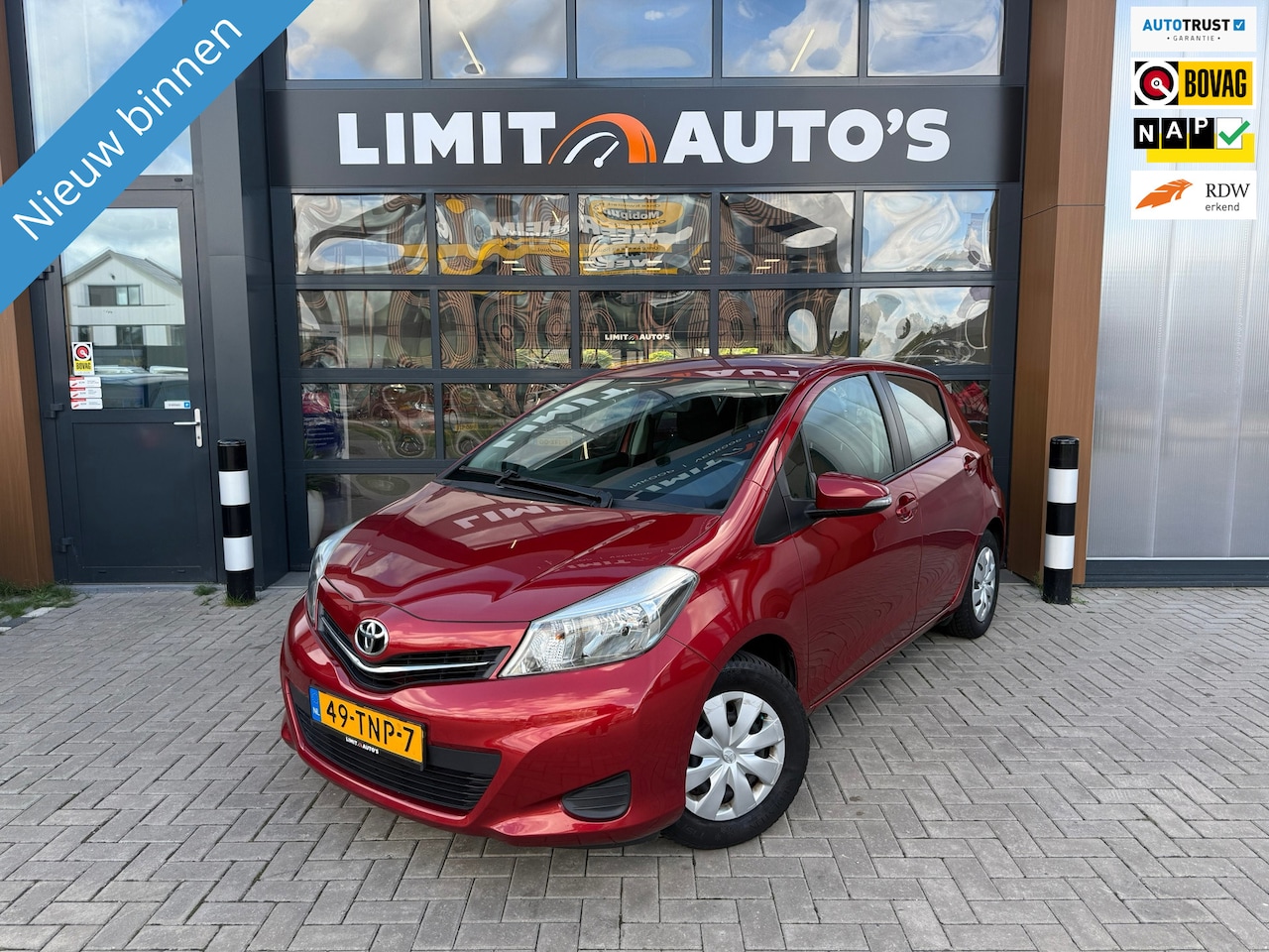 Toyota Yaris - 1.0 VVT-i Aspiration 1e.eig/Climate/Camera/Cruise/Navi/El.ramen/Nap/Apk - AutoWereld.nl