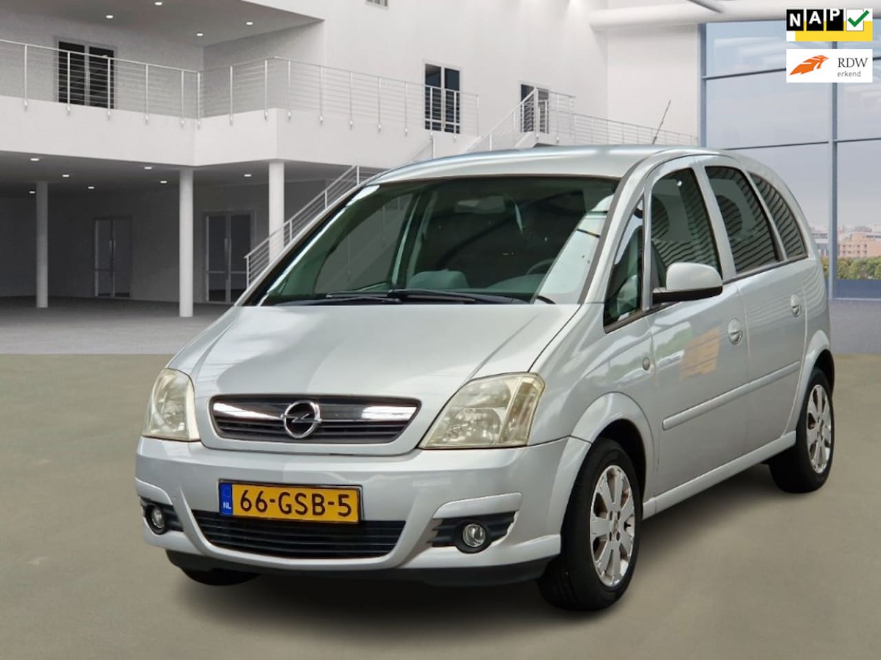 Opel Meriva - 1.6-16V Cosmo BJ2008|LAGE KM MET NAP|HOGE INSTAP - AutoWereld.nl
