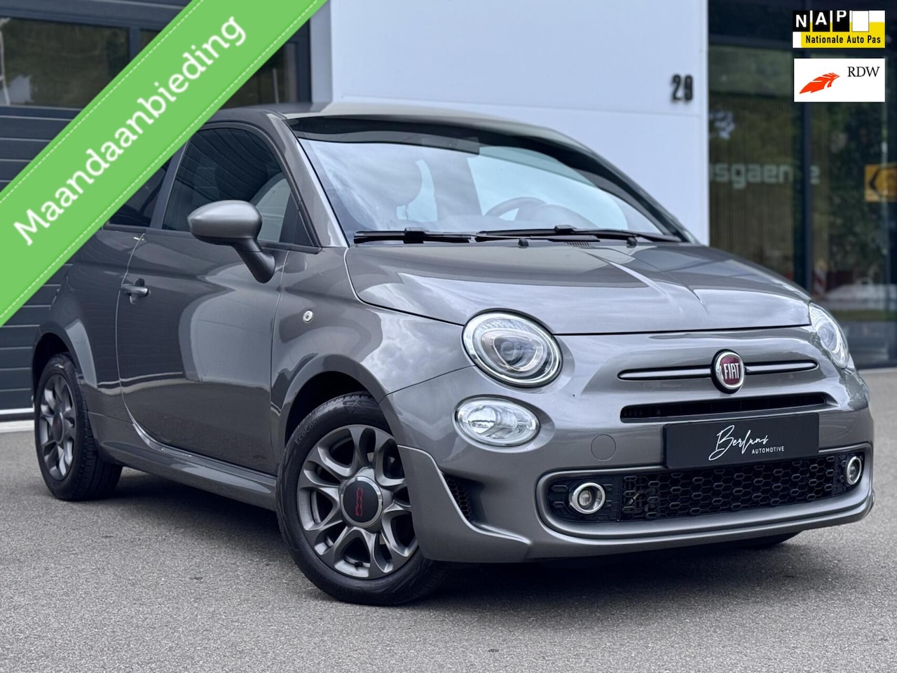 Fiat 500 - 0.9 TwinAir Turbo Sport Org NL|Carplay|Navi - AutoWereld.nl