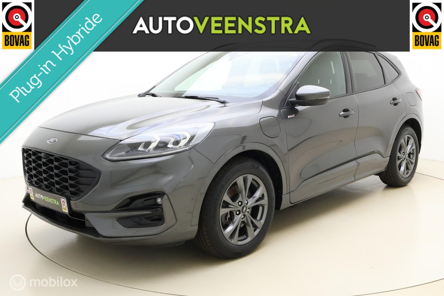 Ford Kuga - 2.5 PHEV ST-Line|LUXE|B&O|TREKH|STOEL/STUUR.VERW - AutoWereld.nl