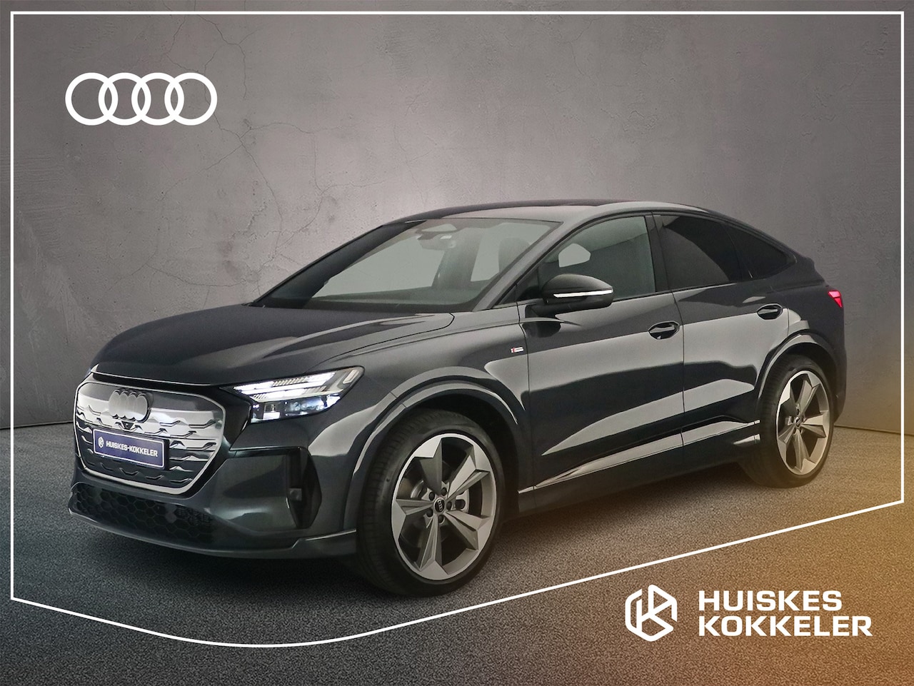 Audi Q4 Sportback e-tron - e-tron performance 286pk S Edition - AutoWereld.nl