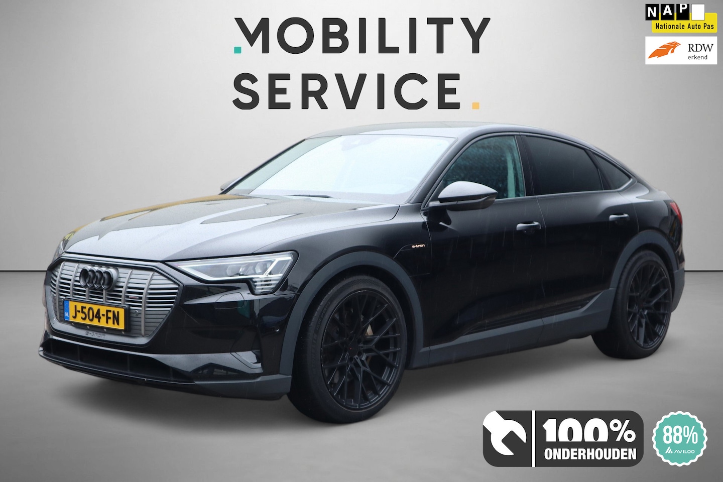Audi e-tron Sportback - 50 quattro edition 71 kWh SOH89% LED Leder CarPlay Leder Sportstoelen - AutoWereld.nl