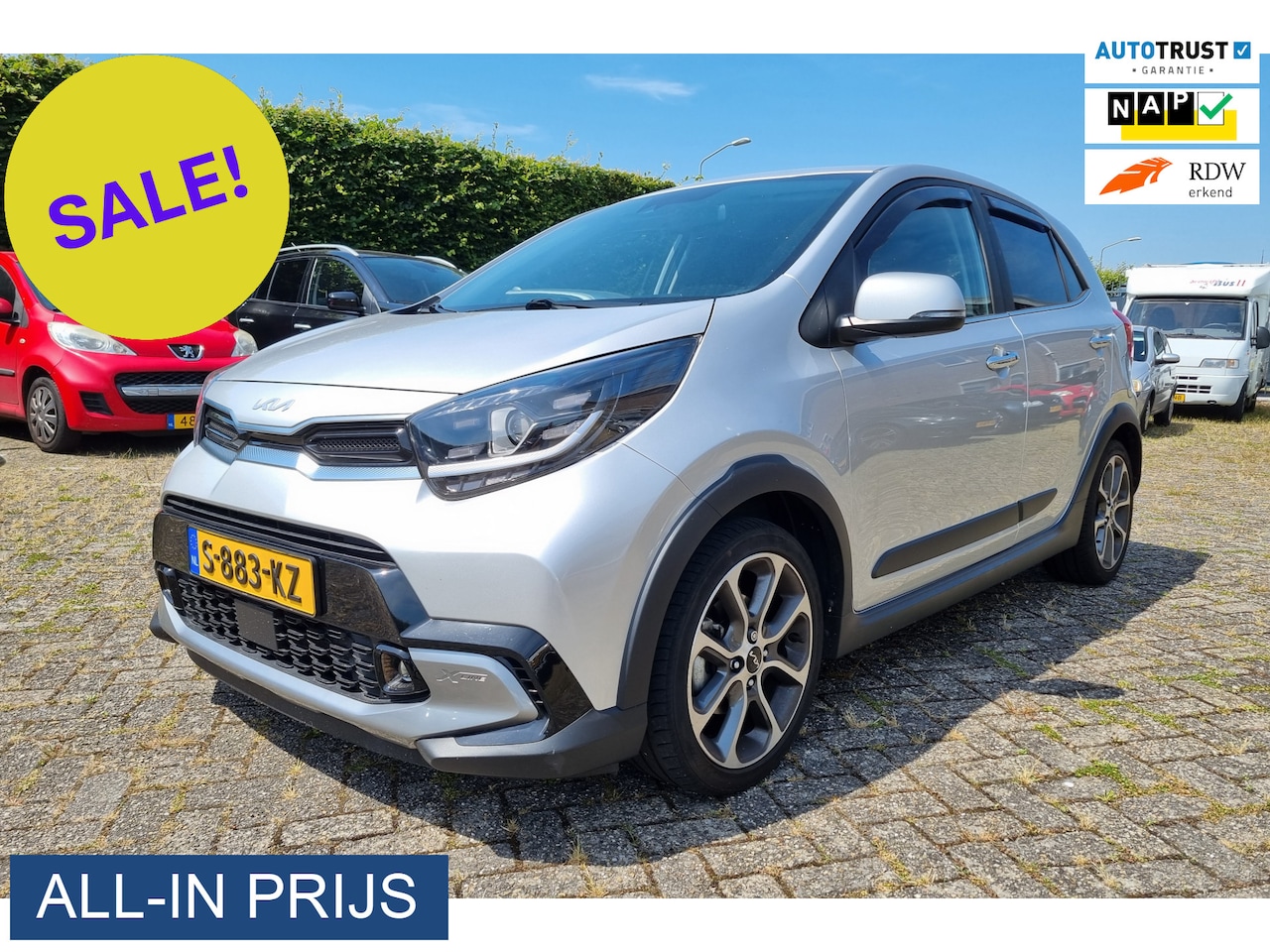 Kia Picanto - 1.0 T-GDi X-Line 5p ✅100PK ✅7 JAAR GARANTIE - AutoWereld.nl