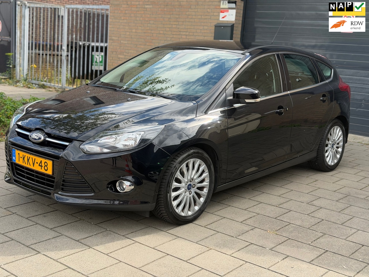 Ford Focus - 1.6 EcoBoost Titanium Apk NAP Cruise Control Clima LM velgen - AutoWereld.nl