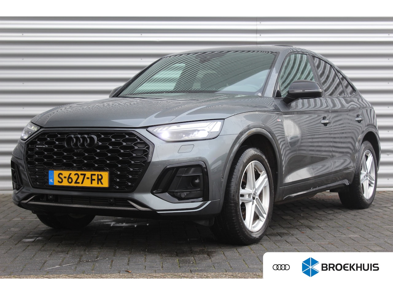Audi Q5 Sportback - 40 TFSI 204PK S EDITION AUTOMAAT / NAVI / LEDER / CLIMA / FULL-LED / PDC / KEYLESS / 19" L - AutoWereld.nl