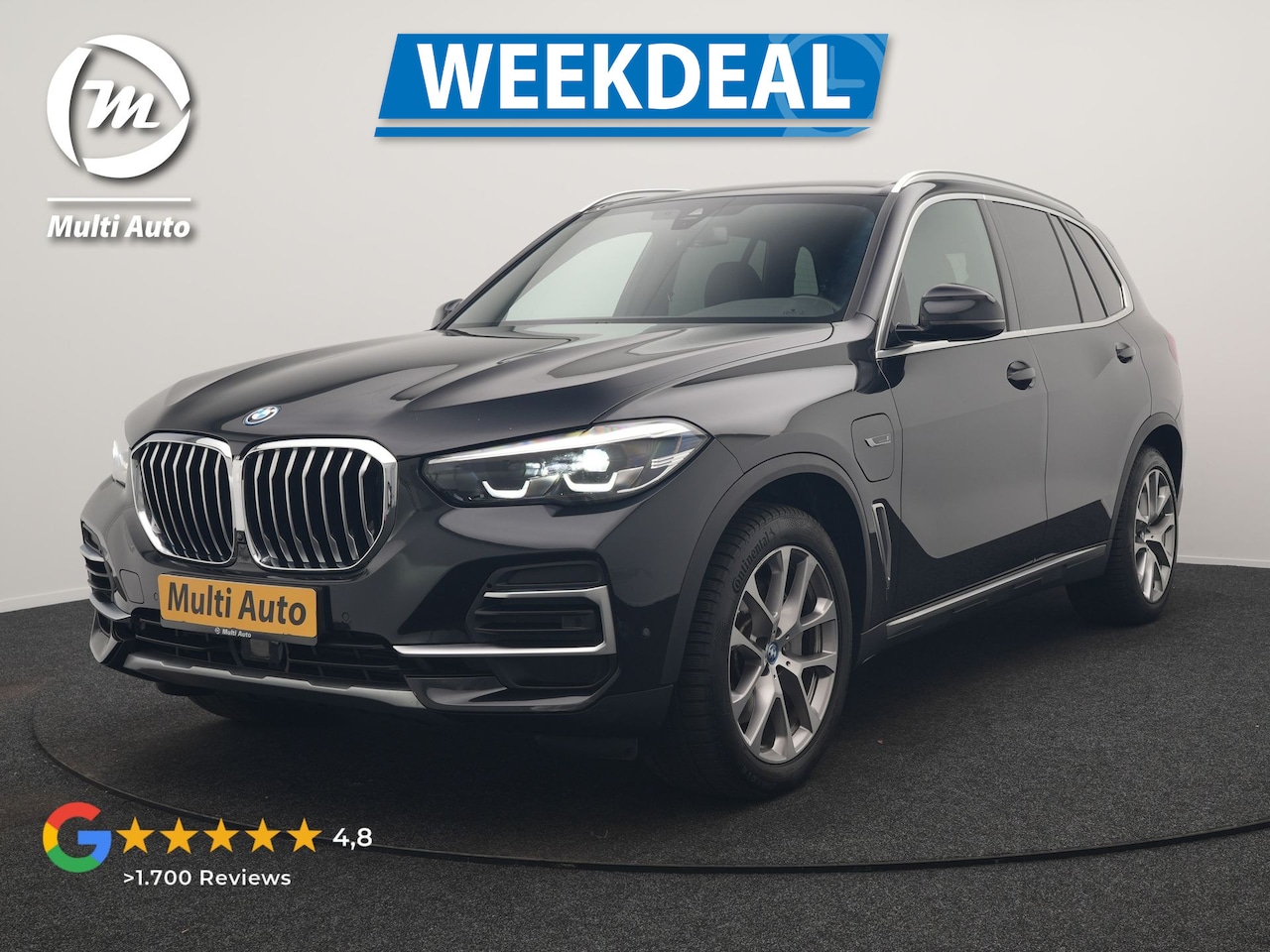 BMW X5 - xDrive45e X Line PHEV 395pk Dealer O.H. | Luchtvering | Camera | Adaptief Onderstel | Lede - AutoWereld.nl