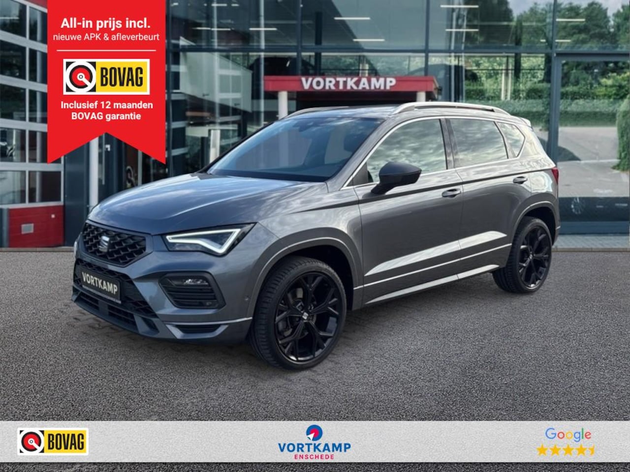 SEAT Ateca - 1.5 TSI DSG FR PANO-DAK/BEATS-AUDIO/E-KLEP/ACC/CAMERA/NAVI - AutoWereld.nl