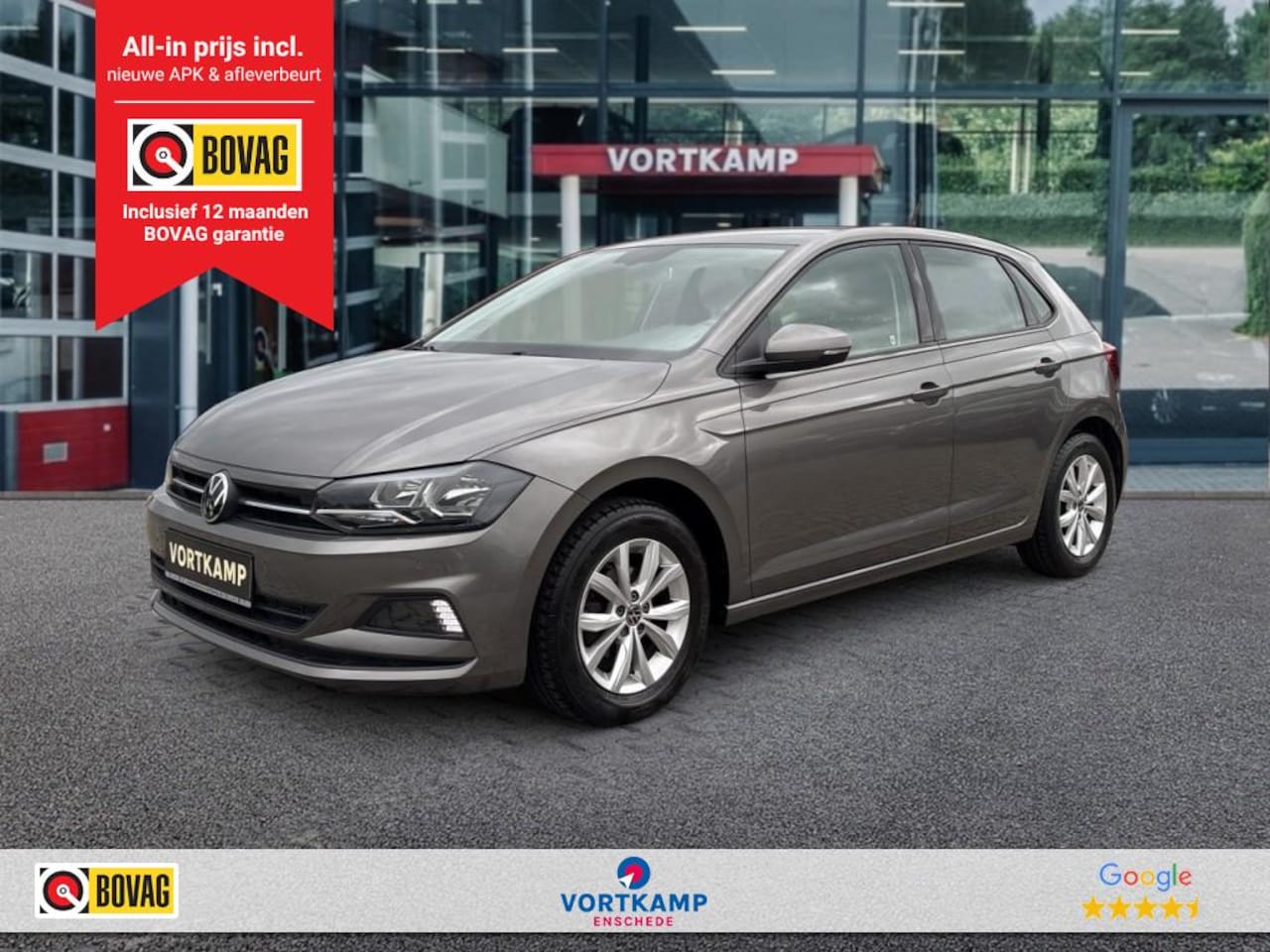 Volkswagen Polo - 1.0 COMFORTLINE CARPLAY/PDC/STOELVERW/CRUISE/15''INCH - AutoWereld.nl