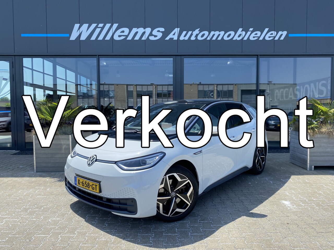 Volkswagen ID.3 - First Plus 58 kWh SOH 91.7% Camera, Adaptive Cruise & IQ Lights - AutoWereld.nl