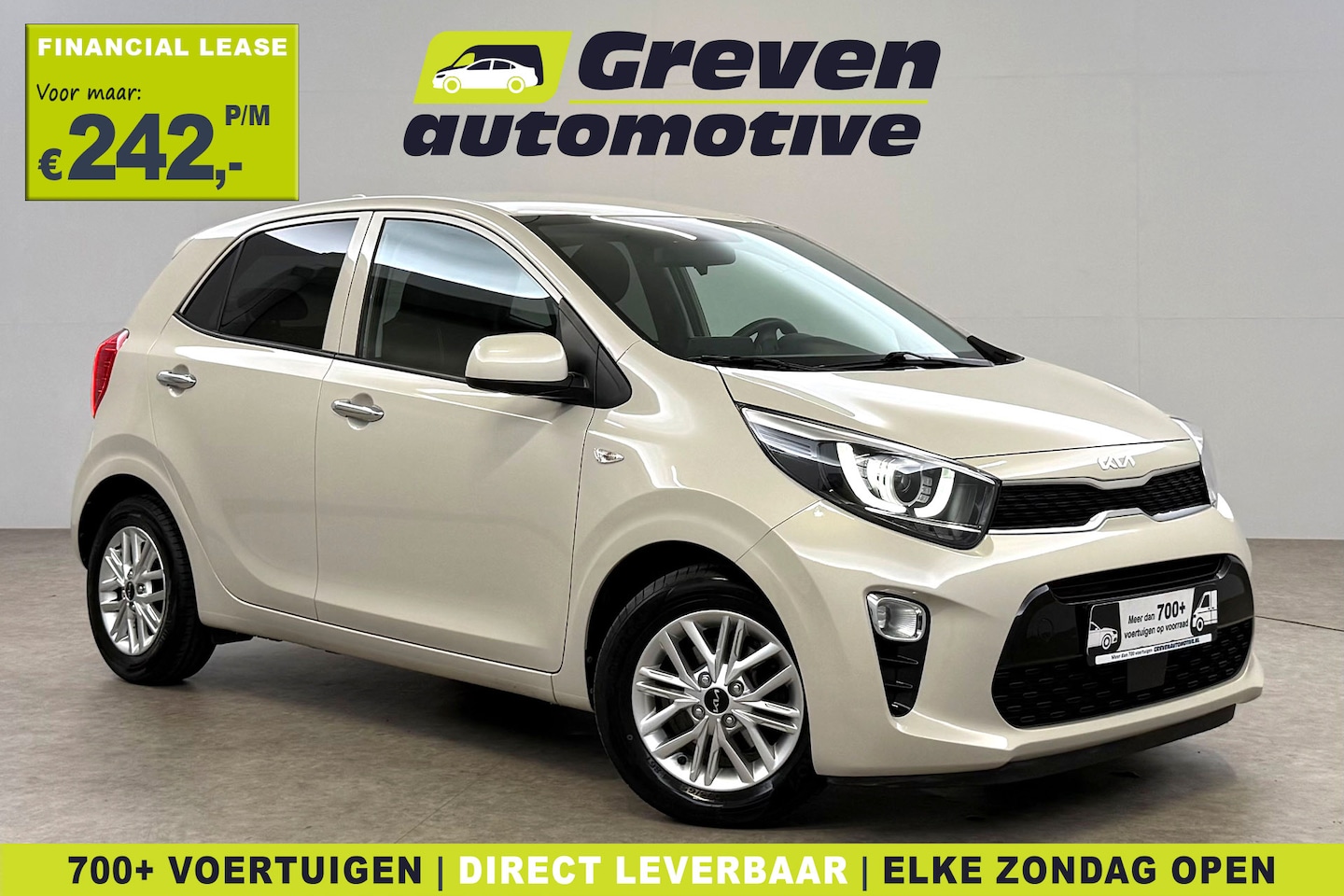 Kia Picanto - 1.0 Prestige | Airco | Camera | Carplay | Stoel/Stuurverw. - AutoWereld.nl