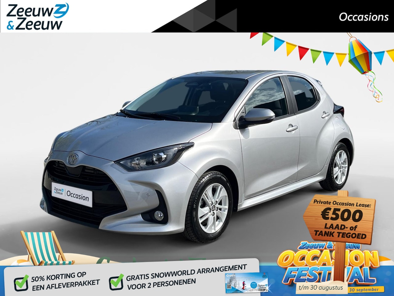 Toyota Yaris - 1.5 Hybrid 115 Active | Apple Carplay | Android Auto | Parkeercamera | Parkeersensoren | S - AutoWereld.nl