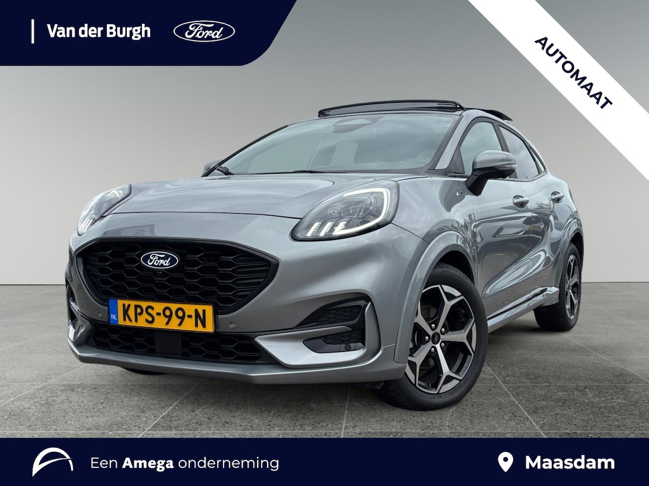 Ford Puma - ST-Line 1.0 EcoBoost Hybrid 125pk automaat | Trekhaak | Panoramadak | Matrix LED koplampen - AutoWereld.nl