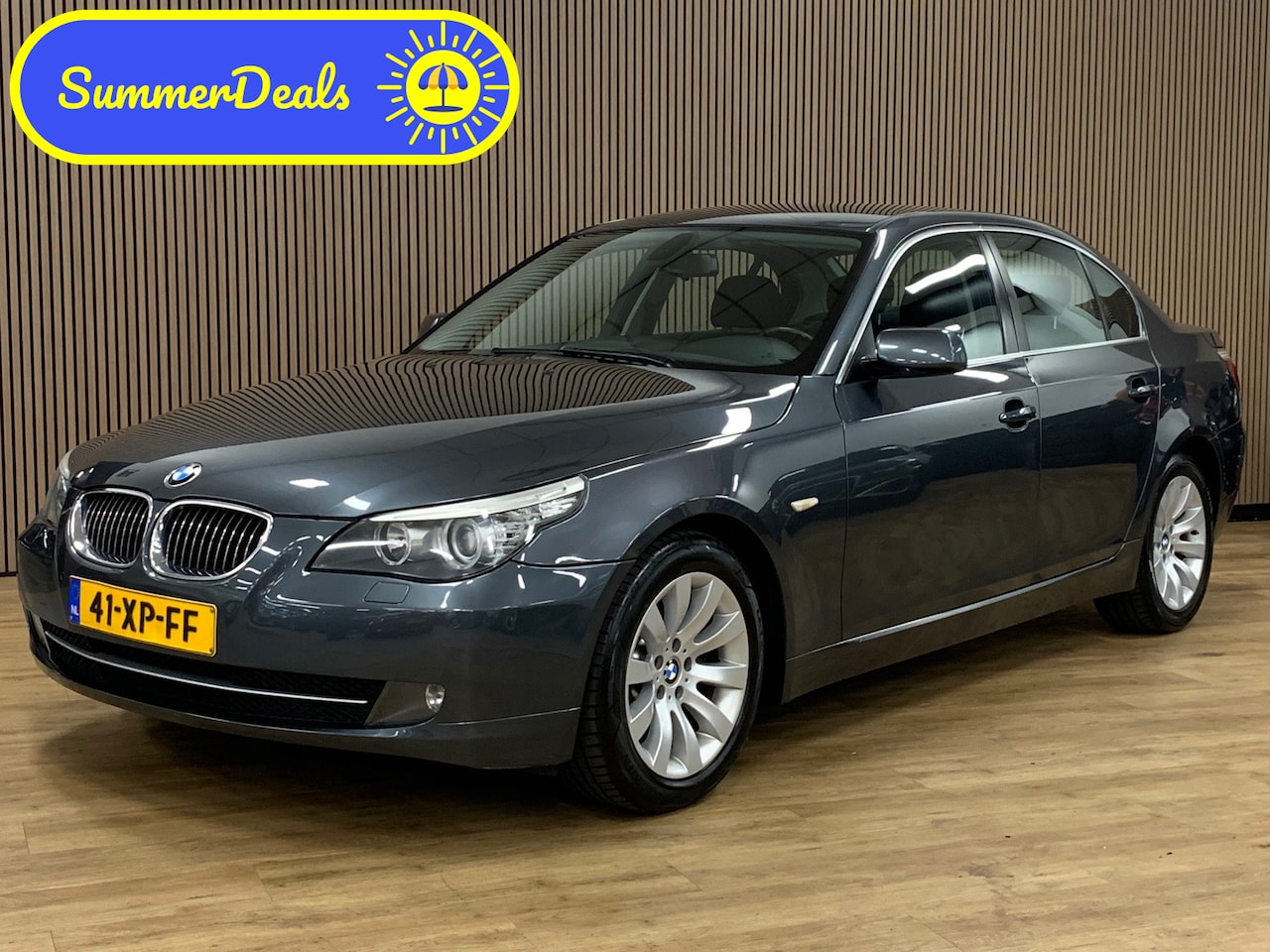 BMW 5-serie - 530i Executive|Navigatie|Carplay|Airco| - AutoWereld.nl