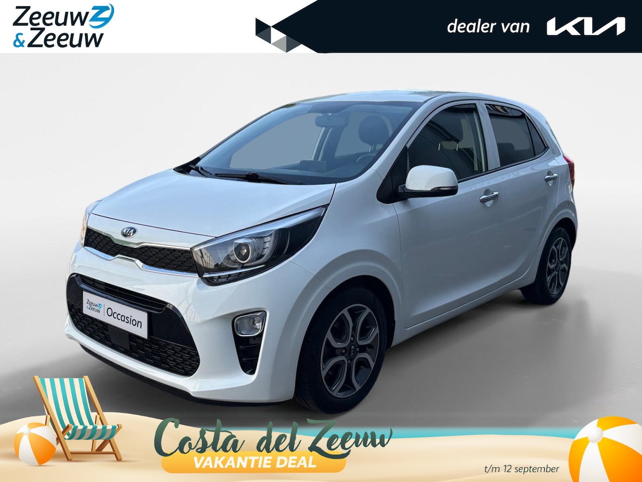 Kia Picanto - 1.0 DPi DynamicPlusLine | Navi | Camera | Keyless | Climate Control | Cruise Control | App - AutoWereld.nl