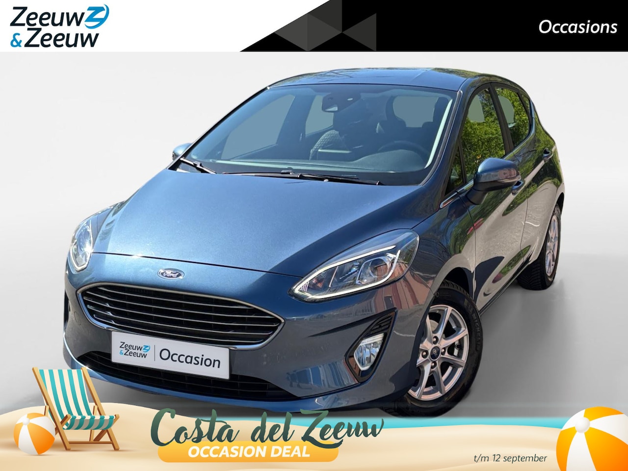 Ford Fiesta - 1.0 EcoBoost Titanium | 1e Eigenaar | NL-Auto | Navigatie | Climate Control | Cruise Contr - AutoWereld.nl