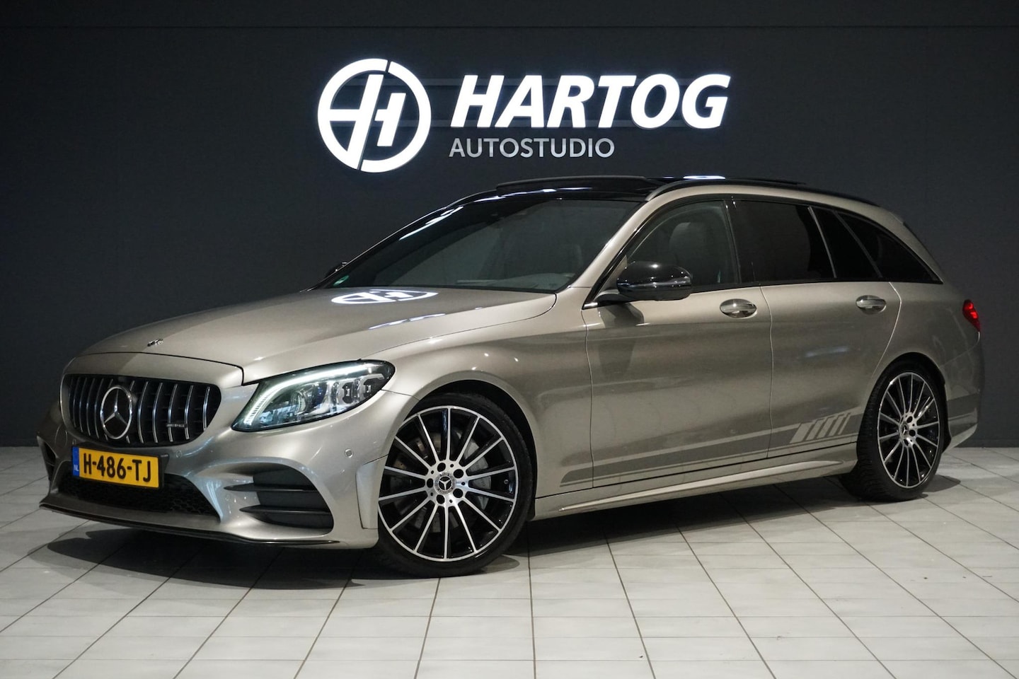 Mercedes-Benz C-klasse Estate - 300 d 4MATIC Premium Plus Pack AMG + 360° CAMERA / STOELVENTILATIE / PANO / BURMESTER / HU - AutoWereld.nl