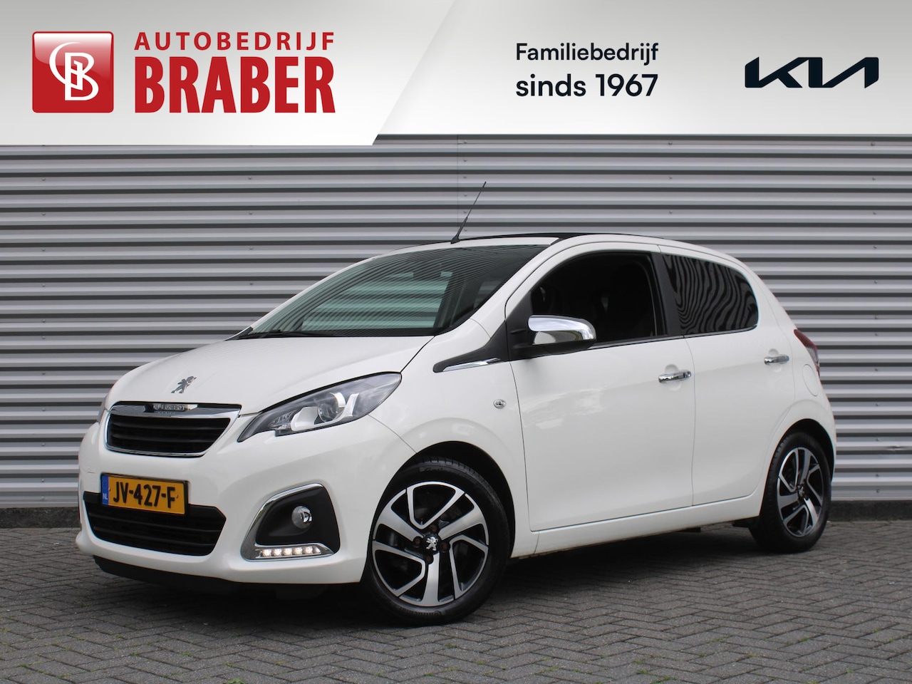 Peugeot 108 - 1.0 e-VTi Allure TOP! | Elek. vouwdak | Camera | Keyless | 15'' LM Velgen | Clima | Navi | - AutoWereld.nl