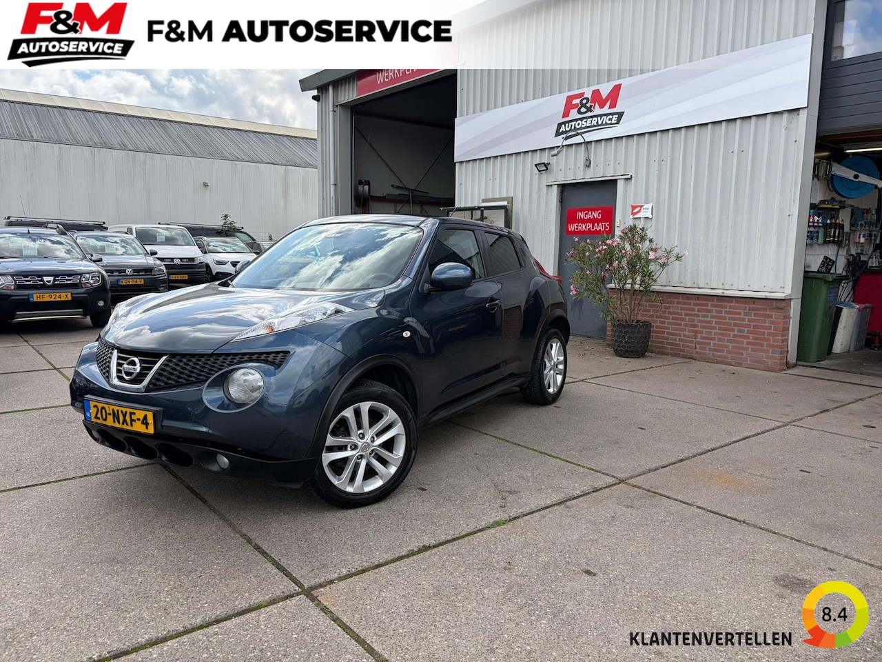 Nissan Juke - 1.6 Acenta Eco Clima, cruise, pdc achter - AutoWereld.nl