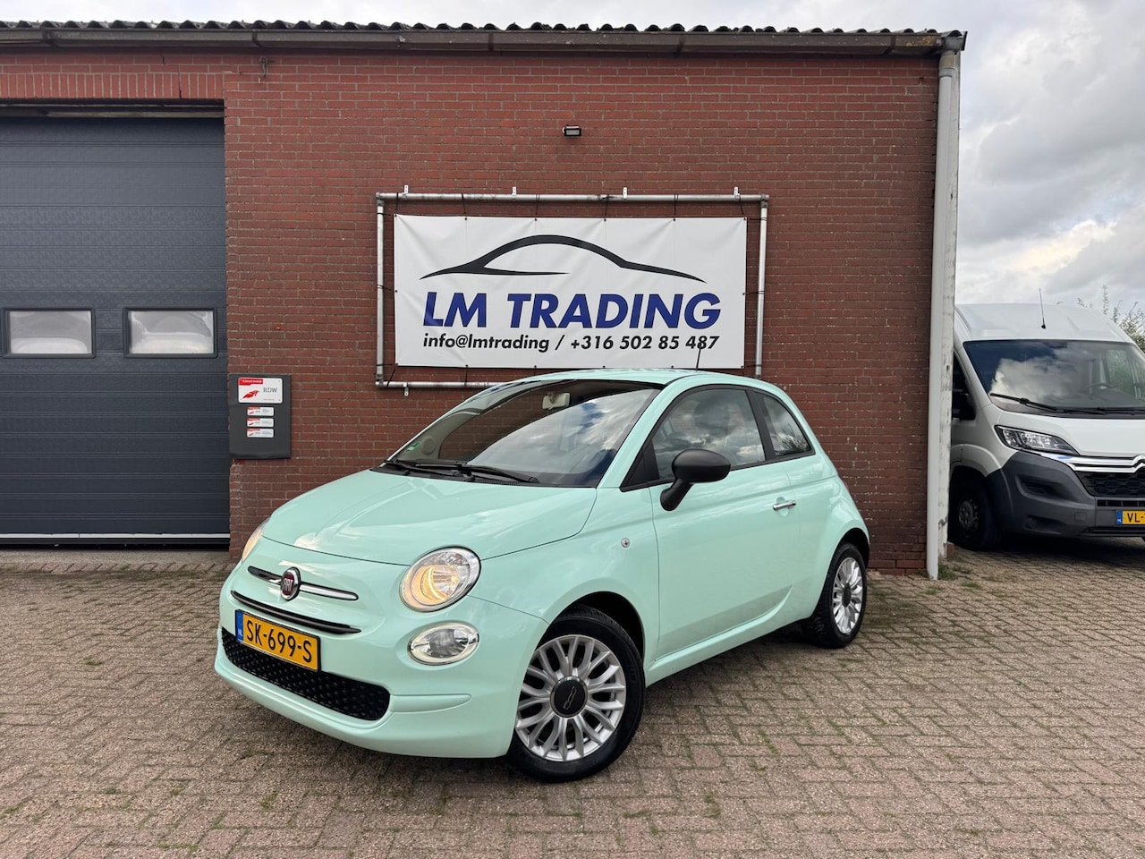 Fiat 500 - 0.9 TwinAir Turbo Popstar GROOT-SCHERM LMV CRUISE LED MULTISTUUR 2 SLEUTELS + BOEKJES! NAP - AutoWereld.nl