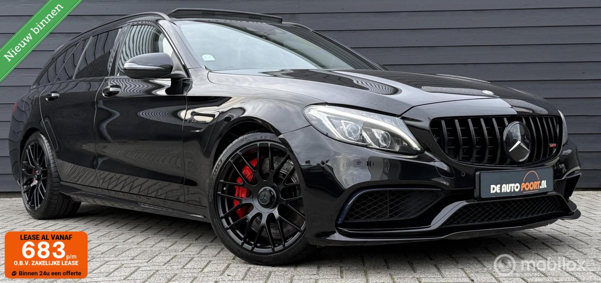 Mercedes-Benz C-klasse Estate - AMG 63 S Edition 1 Pano.dak/Burmester - AutoWereld.nl