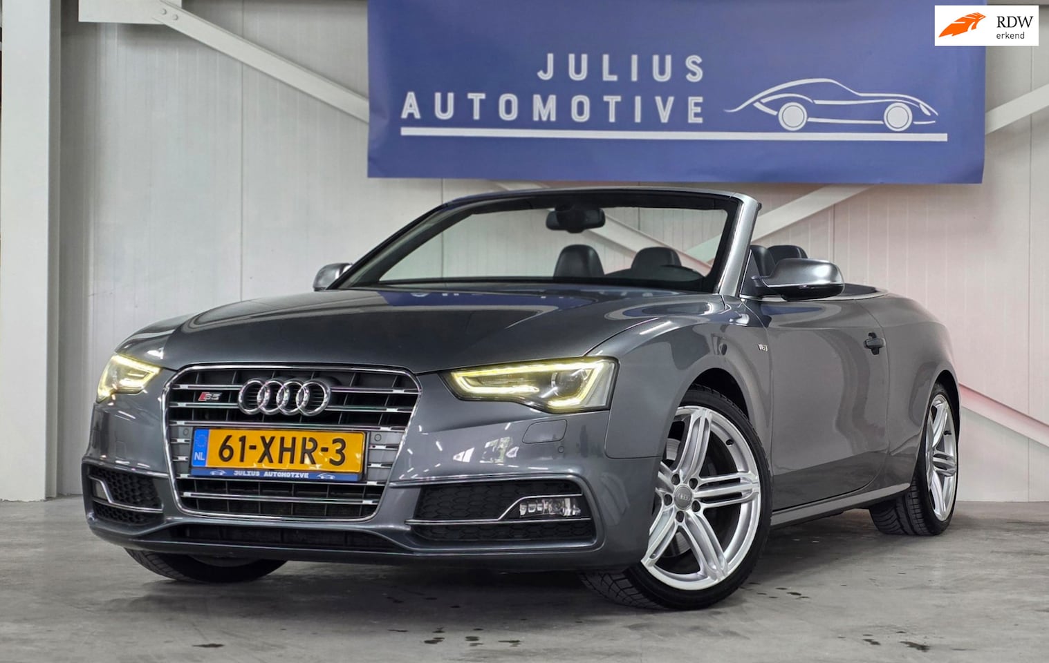 Audi S5 - Cabriolet 3.0 TFSI S5 quattro Pro Line B&O SportDiff Kuipstoelen PDC Keyless Xenon Histori - AutoWereld.nl