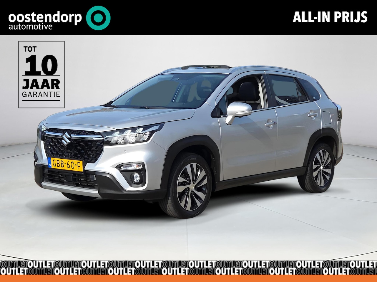 Suzuki S-Cross - 1.4 Boosterjet Style Smart Hybrid | Rijklaarprijs | Panoramadak met schuif / kantel functi - AutoWereld.nl